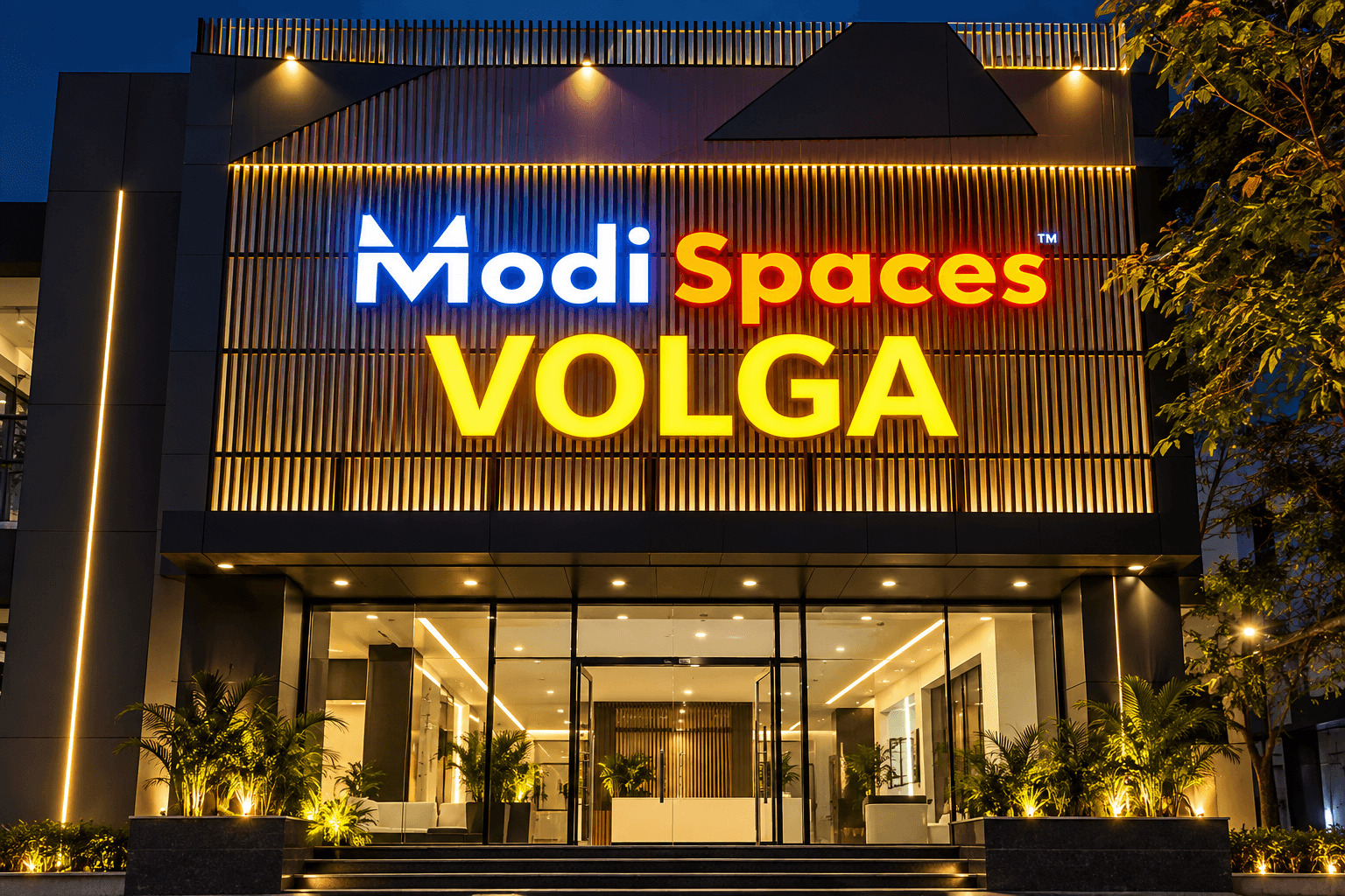 Modi Space — Interior Signage